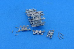画像3: Master Club[MTL-35014]1/35 WWII独 III/IV号戦車 38cm履帯 ショートホーン型(金属製)