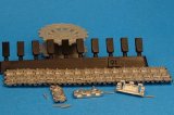 Master Club[MTL-35091]1/35 仏 AMX-13用 ゴムパッド付き履帯(新品状態)(金属製)