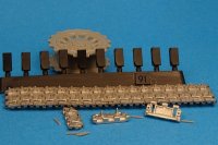 Master Club[MTL-35091]1/35 仏 AMX-13用 ゴムパッド付き履帯(新品状態)(金属製)