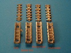 画像4: Master Club[MTL-35095]1/35 WWII独 ティーガーII用履帯(中期) Gg 26/800/300(金属製)