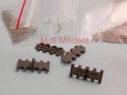 画像1: Master Club[MC135024W]T-34、SU-85、SU-110用 M1943 スプリットタイプ可動履帯セット(ピン差込式)