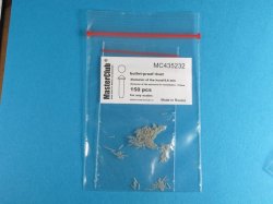 画像1: Master Club[MC435232]尖頭丸リベット 0.6mm 取付軸径0.5mm 150ケ入り