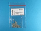 Master Club[MC435236]尖頭丸リベット 1.0mm 取付軸径0.8mm 110ケ入り