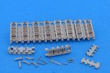Master Club[MTL-35093]1/35 WWII独 ティーガーII,パンターII 鉄道輸送履帯 Gg26/660/300 初期型(金属製)