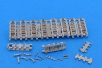 Master Club[MTL-35093]1/35 WWII独 ティーガーII,パンターII 鉄道輸送履帯 Gg26/660/300 初期型(金属製)