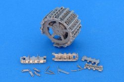 画像2: Master Club[MTL-35094]1/35 WWII独 ティーガーII,パンターII 鉄道輸送履帯 Gg26/660/300 後期型(金属製)
