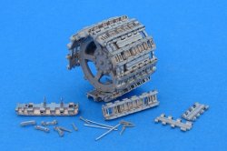 画像3: Master Club[MTL-35096]1/35 WWII独 ティーガーII用履帯 Gg24/800/300 初期型(金属製)