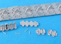 画像3: Master Club[MTL-35024]T-34 M1943 500mm スプリットタイプ 可動履帯(金属製)