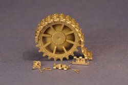 画像2: Master Club[MTL-35070]1/35 WWII独 II号戦車D型 初期型連結可動履帯(金属製)