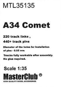 画像1: Master Club[MTL-35135]Tracks for A34 Comet (1)