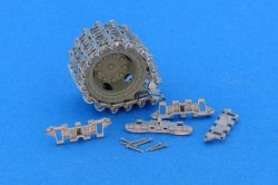 画像2: Master Club[MTL-35201]1/35 メルカバMk.I連結可動履帯(金属製)