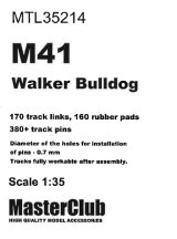MasterClub[ MTL-35214]Tracks for M41 Walker Bulldog T91E3
