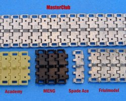 画像11: Master Club[MTL-35204]1/35 メルカバMk.IV連結可動履帯(金属製)