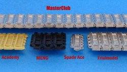 画像9: Master Club[MTL-35204]1/35 メルカバMk.IV連結可動履帯(金属製)