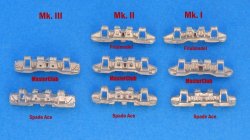 画像9: Master Club[MTL-35203]1/35 メルカバMk.III連結可動履帯(金属製)