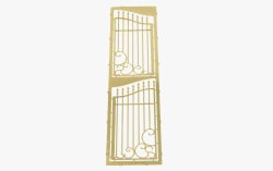 画像4: マソモデル[MH35016]鉄柵セットA 門扉