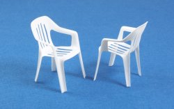 画像2: マソモデル[MH35045]現用 プラスチック製 ガーデンチェア