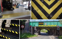 画像5: マソモデル[MH35118]1/35 ジオラマアクセサリー フロア用警告模様マーキングデカール