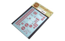 画像5: マソモデル[MH80011]スケールフリー ウィンドウ用ステッカー「セール中！」