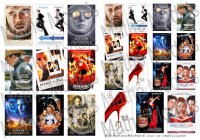 マソモデル[MH35106]1/35 ジオラマアクセサリー 映画ポスターセットE 2000年代