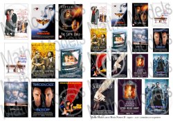 画像7: マソモデル[MH35107]1/35 ジオラマアクセサリー 映画ポスタービッグセット1940〜2000年代