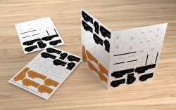 画像4: マソモデル[MH35115]1/35 ジオラマアクセサリー 紙製ショッピングバッグ