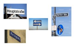 画像11: マソモデル[MH35128]1/35 ジオラマ素材 通り名標識デカール ビッグセット(5枚入)