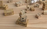 マソモデル[MH35130]1/35 ジオラマアクセサリー ウィスキーの木箱