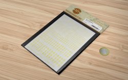 画像3: マソモデル[MH80026]スケールフリー 数字デカール イエロー スモールサイズ