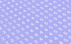 画像4: マソモデル[MH80050]スケールフリー 数字デカール 高さ2.5mm 白色 タイプ1