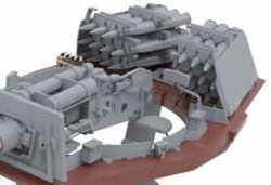 画像3: モンモデル[MENSPS-037]1/35 ドイツ重戦車キングタイガーヘンシェル砲塔インテリアセット