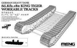 画像1: モンモデル[MENSPS-038]1/35 ドイツ重戦車 キングタイガー可動式履帯