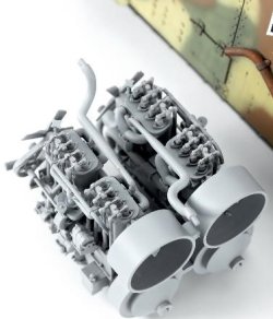 画像5: モンモデル[MENTS-017s]1/35 ドイツ A7V戦車(クルップ型)&エンジン(レジン製) 限定版【限定再生産品】