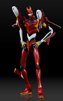 画像2: モンモデル[MENMECHA-002L]汎用ヒト型決戦兵器　人造人間エヴァンゲリオン 2号機(プレカラーバージョン)