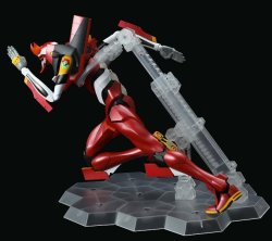 画像4: モンモデル[MENMECHA-002L]汎用ヒト型決戦兵器　人造人間エヴァンゲリオン 2号機(プレカラーバージョン)