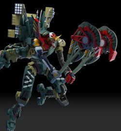 画像7: モンモデル[MENMECHA-004M]汎用ヒト型決戦兵器　人造人間エヴァンゲリオン新2号機α (マルチカラー版)