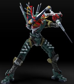 画像9: モンモデル[MENMECHA-004M]汎用ヒト型決戦兵器　人造人間エヴァンゲリオン新2号機α (マルチカラー版)