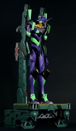 画像3: モンモデル[MENMECHA-003LM]エヴァンゲリオン専用拘束兼移動式射出台（マルチカラーバージョン）