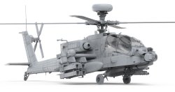 画像2: モンモデル[MENQS-005s]1/35 AH-64D サラフ 戦闘ヘリコプター　(イスラエル空軍) レジンフィギュア2体付 特別版