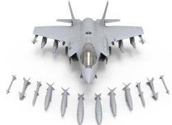 画像9: モンモデル[MENLS-018]1/48 F-35I アディール (イスラエル空軍)