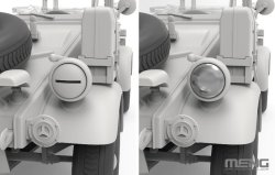 画像5: モンモデル[MENVS-015]1/35 ドイツ Pkw.K1 キューベルワーゲン 82型(北アフリカ仕様)