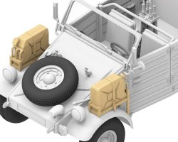 画像9: モンモデル[MENVS-015]1/35 ドイツ Pkw.K1 キューベルワーゲン 82型(北アフリカ仕様)