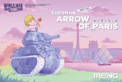 画像1: モンモデル[MENWWV-005]シャーマン 「パリの矢」(カートゥーンモデル)