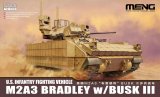 モンモデル[MEN72-005]1/72 アメリカ陸軍 M2A3ブラッドレー 歩兵戦闘車 w/ BUSKIII