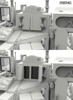 画像5: モンモデル[MEN72-005]1/72 アメリカ陸軍 M2A3ブラッドレー 歩兵戦闘車 w/ BUSKIII