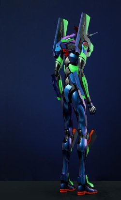 画像7: モンモデル[MENMECHA-001LH]汎用ヒト型決戦兵器　人造人間エヴァンゲリオン 初号機Ver.1.5(イリデッセント塗装)