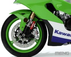 画像6: モンモデル[MENMT-007s]1/9 カワサキ Ninja ZX-10R (塗装済み)