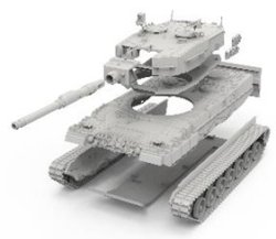 画像3: モンモデル[MEN72-009]1/72 ドイツ 主力戦車 レオパルト 2 A4