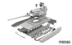 画像4: モンモデル[MEN72-021]1/72 中国 ZTZ100 主力戦車
