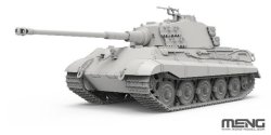 画像2: モンモデル[MEN72-011]1/72 ドイツ 重戦車 キングタイガー(ヘンシェル砲塔)